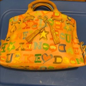 pink dooney and bourke bag- slightly used